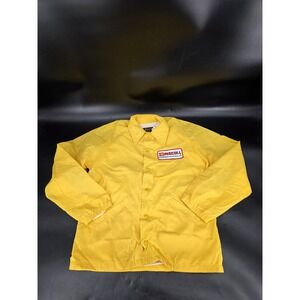 Vintage Men's Swingster Jacket Size Small Yellow USA Farmer Driscoll Strawberry